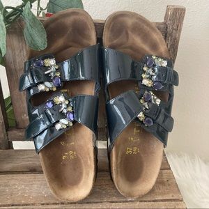 RARE STUNNING AND UNIQUE BIRKENSTOCK TATAMI JEWELED RARE SANDALS
